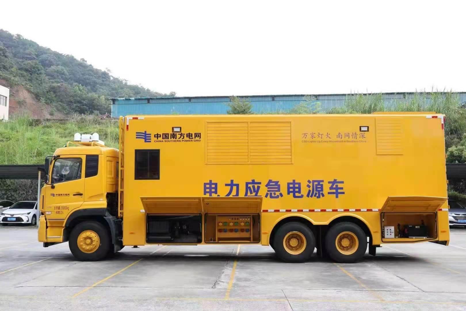 商水安康大型柴油发电机发电车UPS电源出租租赁